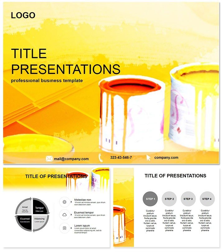 Color Repair PowerPoint Template