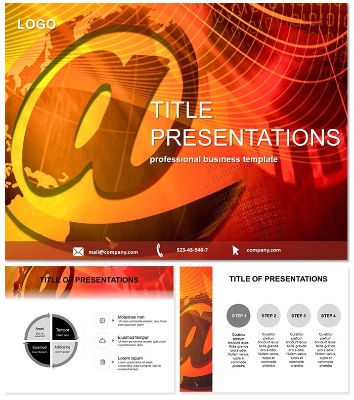 E-Mail PowerPoint template