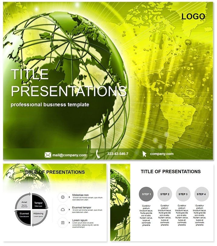 Around the World PowerPoint templates