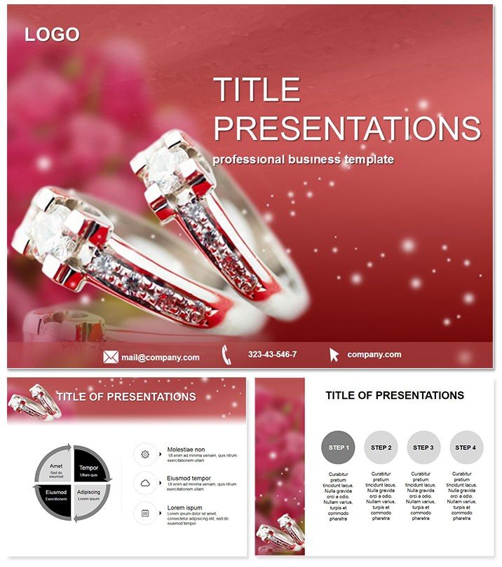 Wedding Rings: PowerPoint templates