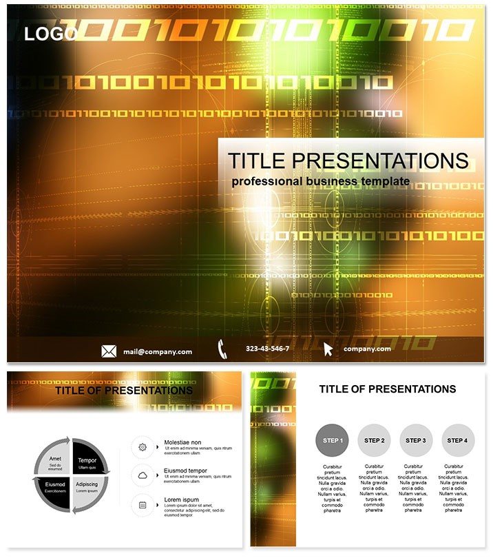 Background Coding PowerPoint template
