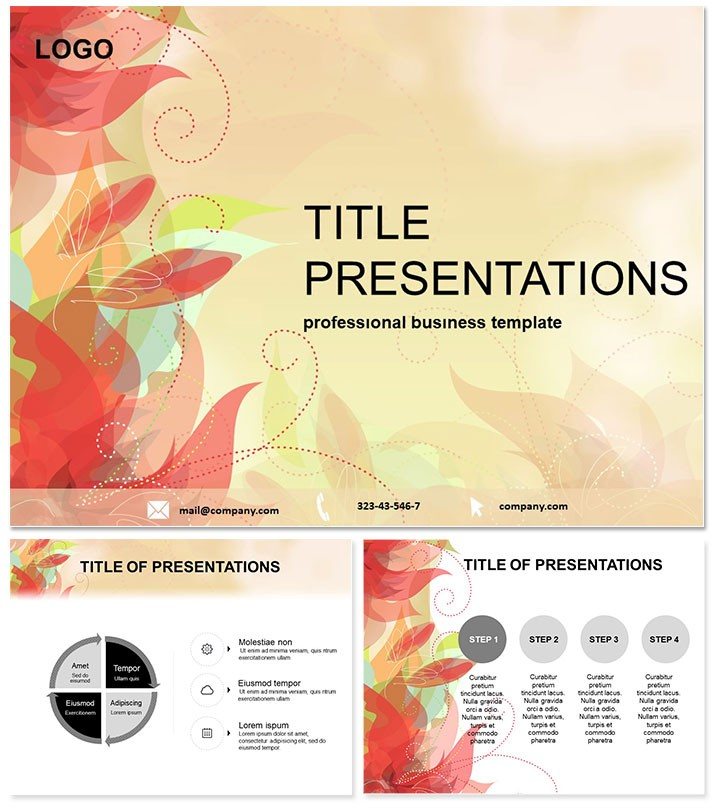 Abstract Shapes PowerPoint Template: Presentation