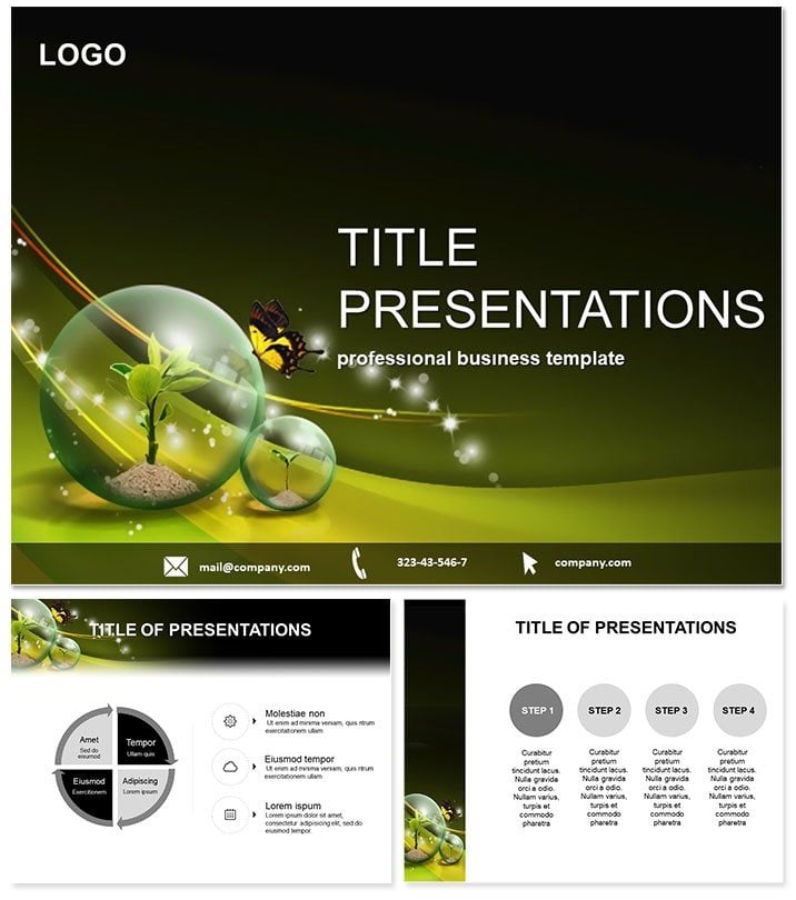 Wild life Conservation PowerPoint template