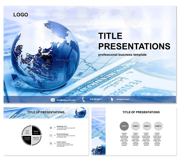 Global Finance PowerPoint Template: Presentation