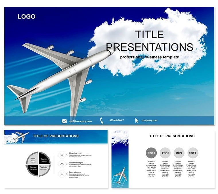 Airlines PowerPoint Template | ImagineLayout.com