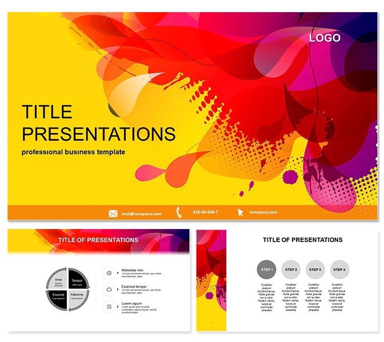Background color PowerPoint Templates