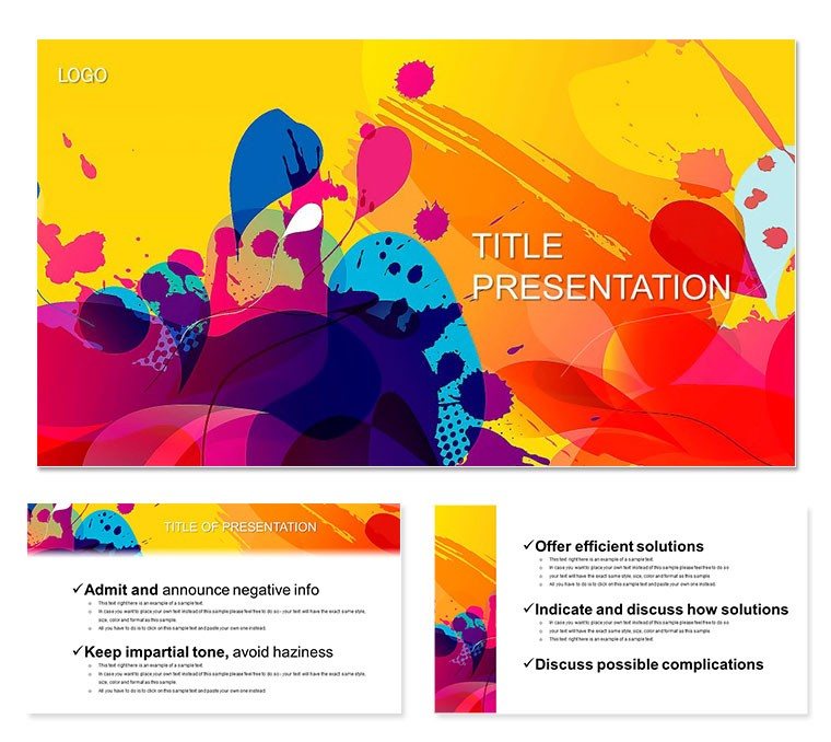 Color Show PowerPoint Template