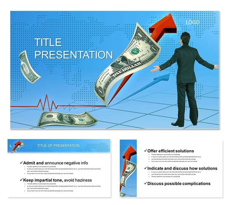 Presentation Exchange Rate PowerPoint template