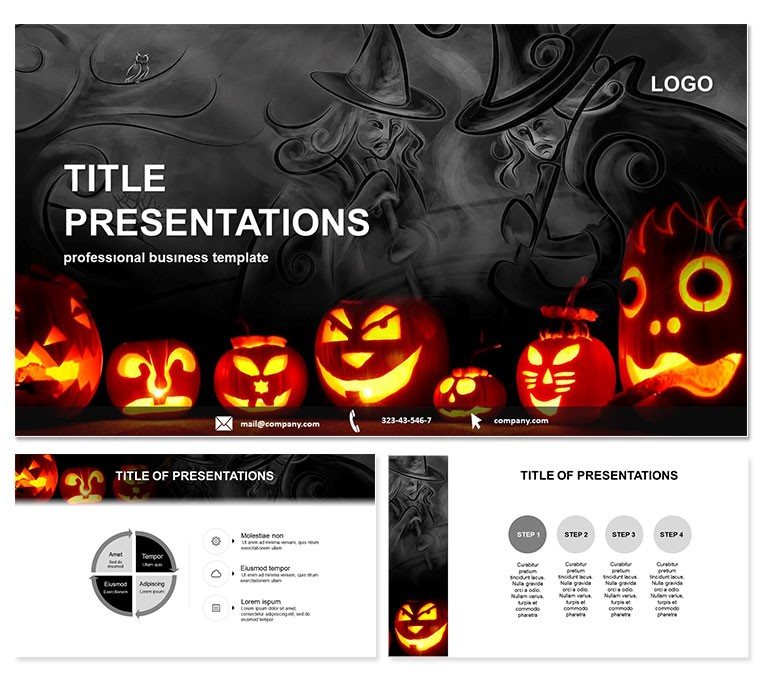 The Witches Conjure PowerPoint templates