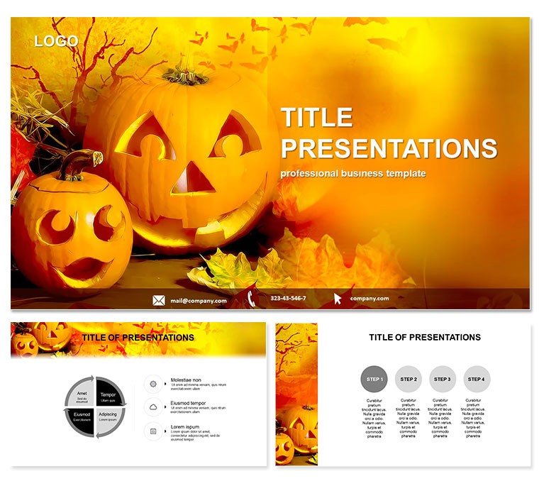 Symbols of Halloween PowerPoint templates