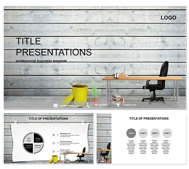 Workplace PowerPoint template