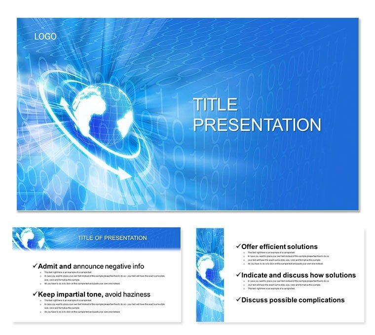 Financial Projections PowerPoint template