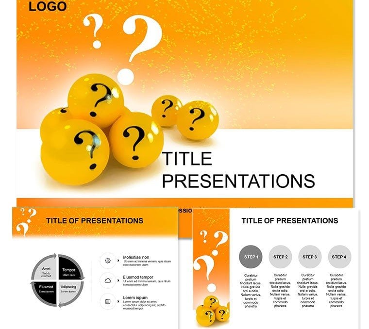 Presentation: Questions PowerPoint Templates