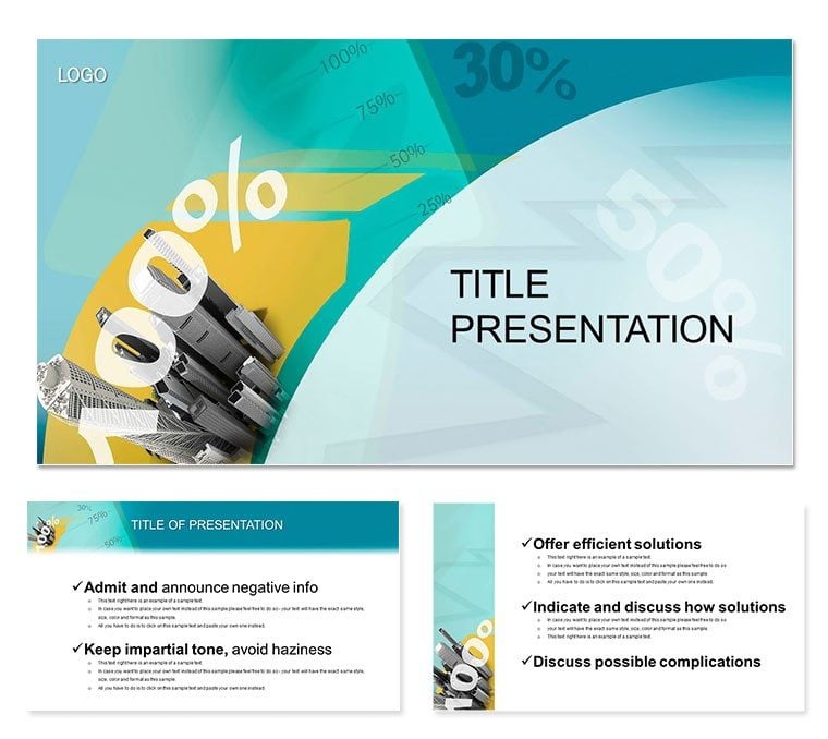 Business Marketing Proposal PowerPoint Template: Presentation