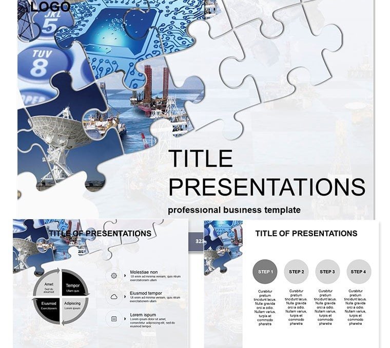 Communication PowerPoint template
