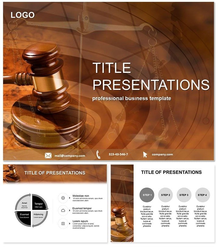 Legal Legislation PowerPoint template