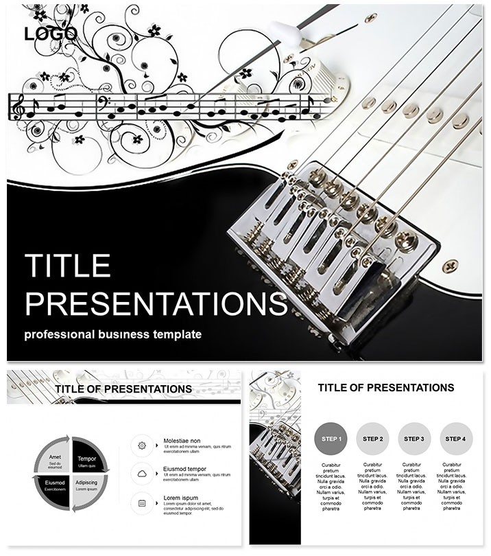 Guitar Chord PowerPoint Template: Presentation