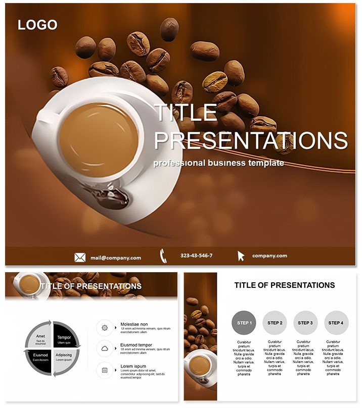 Coffee Review PowerPoint Templates