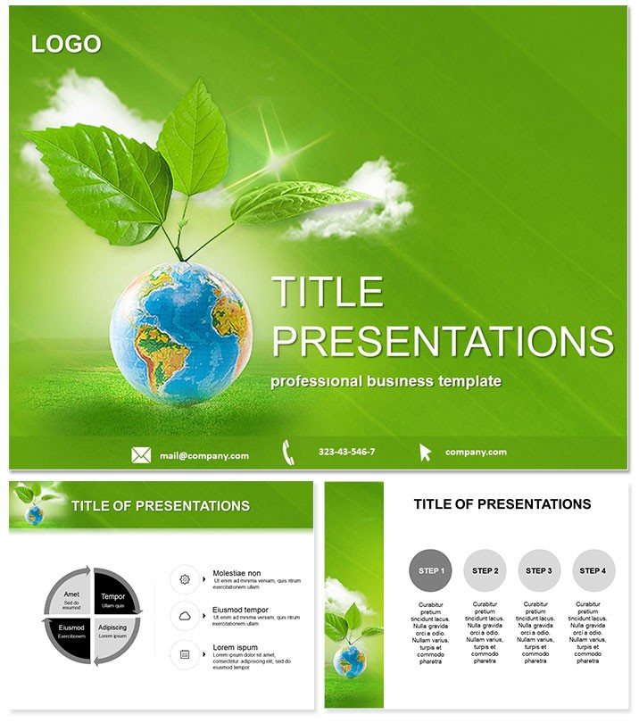 Eco - Earth PowerPoint Template