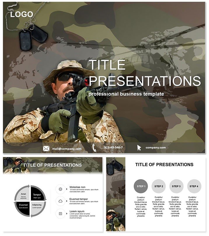 Ranger Regiment PowerPoint Templates