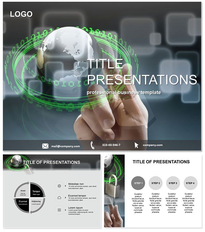 Policy Protection of Internet Users: Information PowerPoint Template | Download