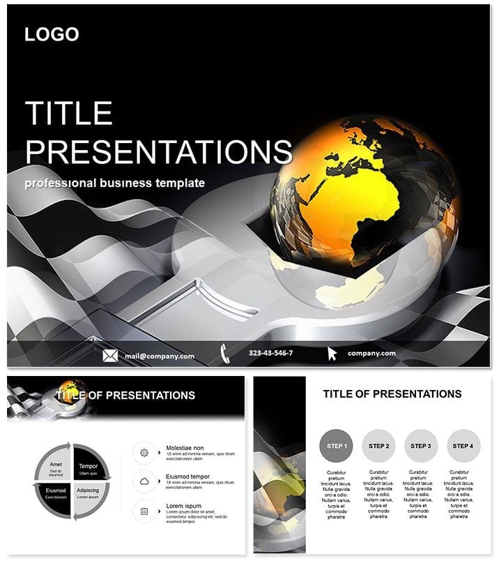 Global Earth Repair PowerPoint Template: Presentation