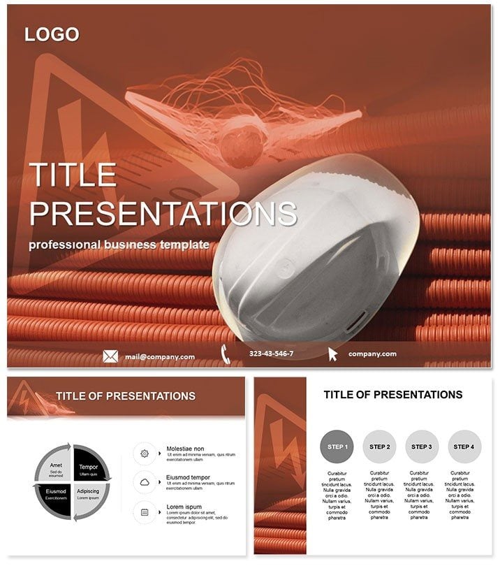 Facts about Electricity PowerPoint templates