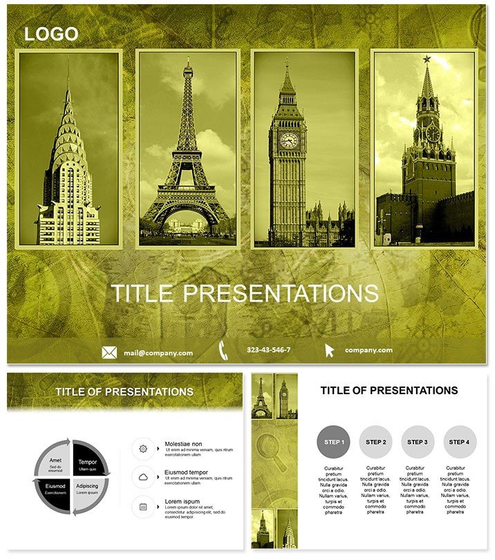Main Sights PowerPoint Templates