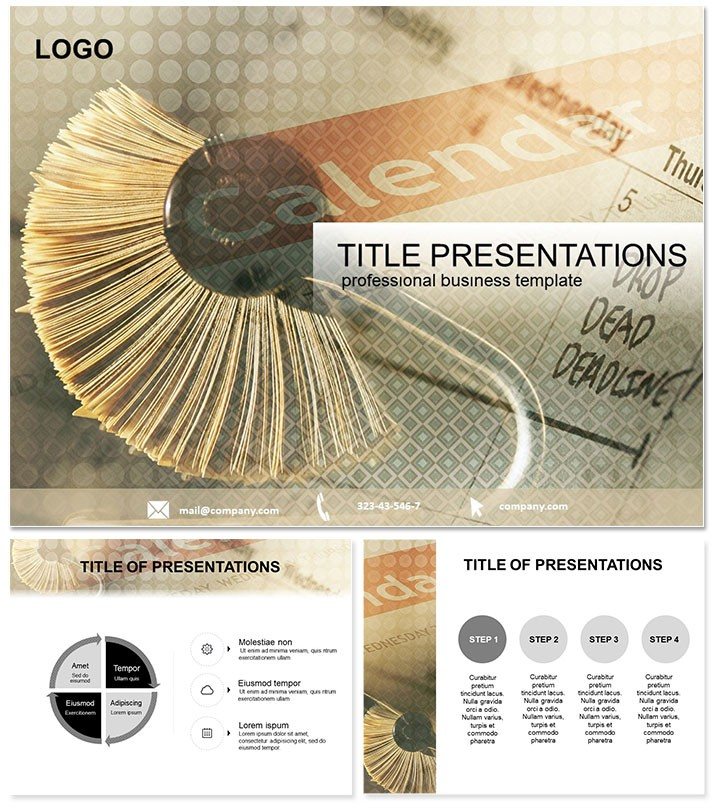 Planning of working Time PowerPoint Templates