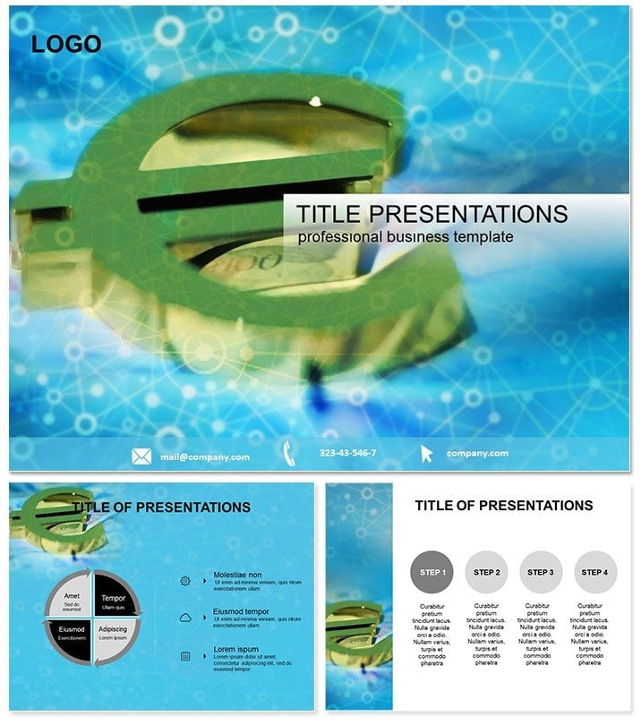 Euro Currency PowerPoint Templates
