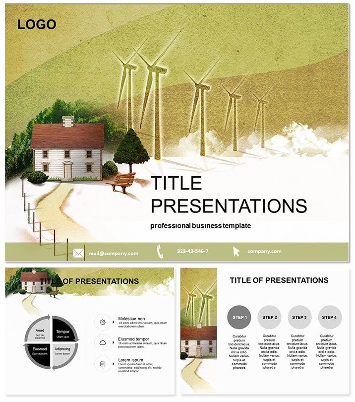 Alternative Electricity PowerPoint templates