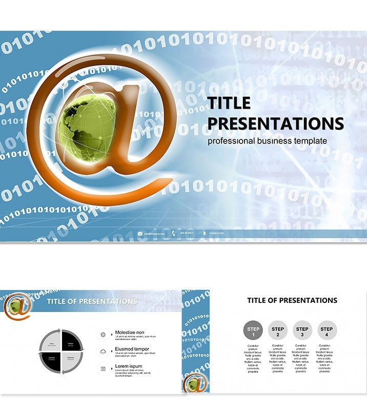 Web message  PowerPoint Templates