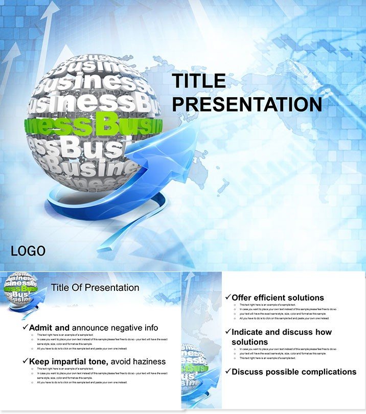 Purpose and problems of business PowerPoint Templates