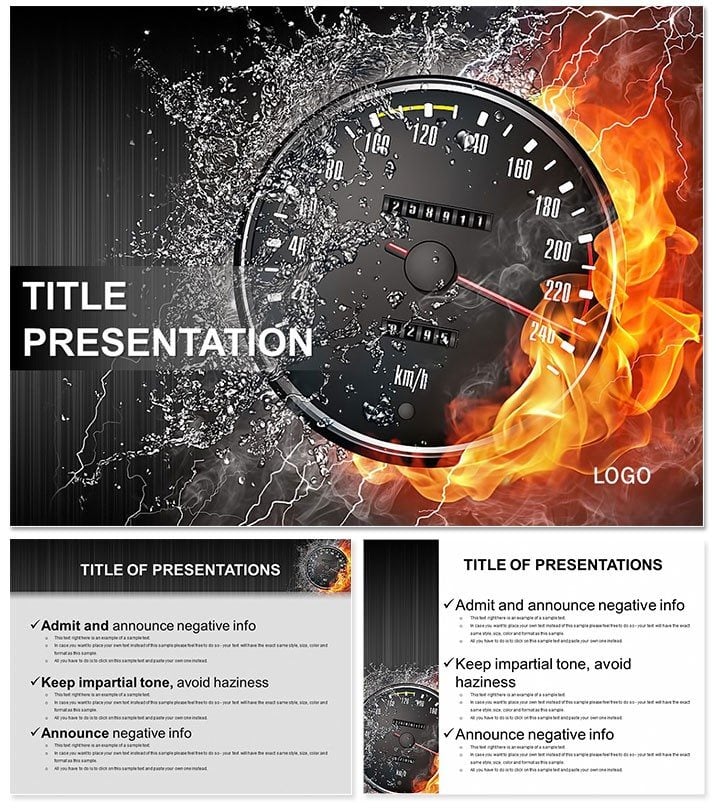 High Speed PowerPoint Templates for presentation
