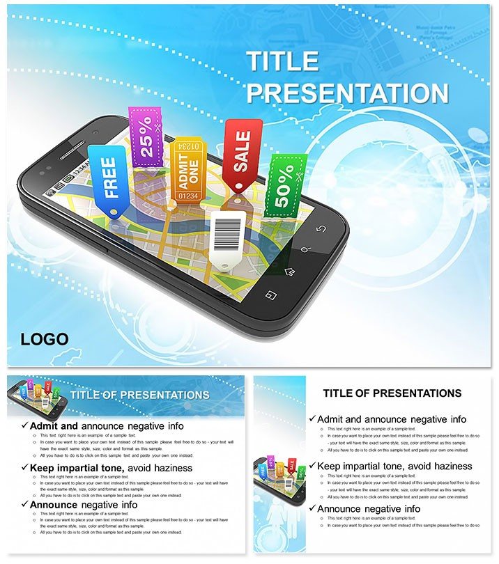 Online Discount Shopping PowerPoint templates