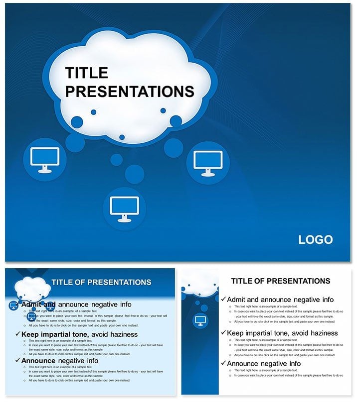 Computer Network Security PowerPoint Templates