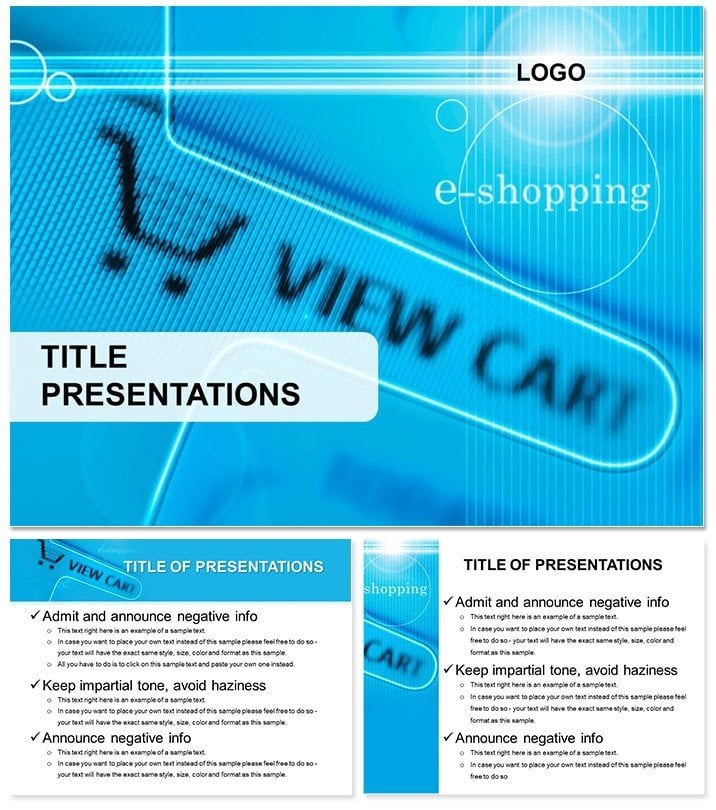 E-shopping PowerPoint Templates