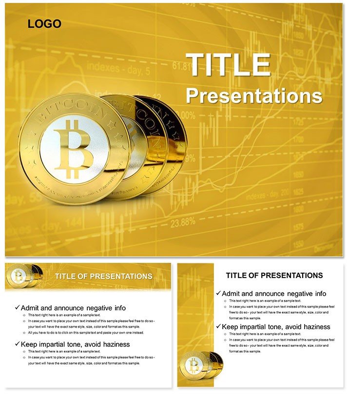 Selling Bitcoin PowerPoint templates