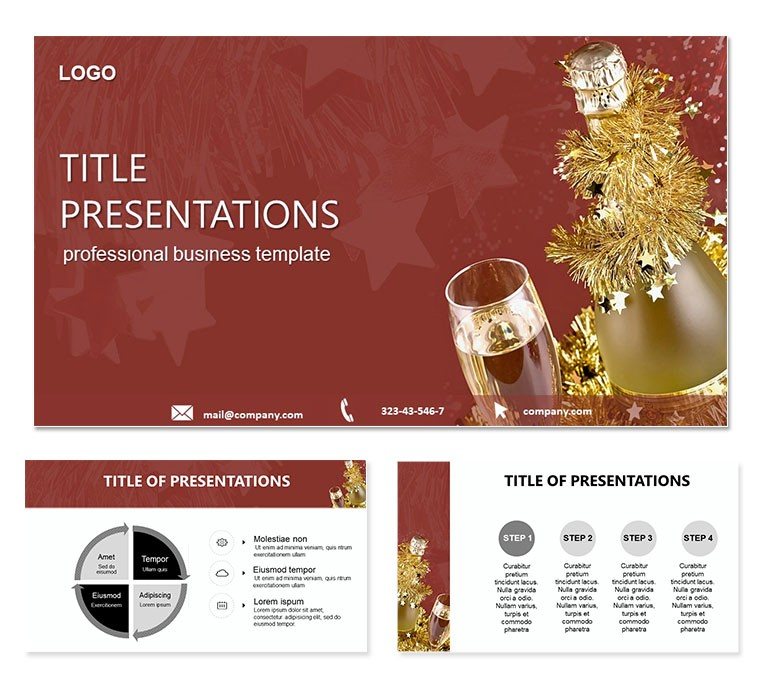 Happy Holiday PowerPoint templates