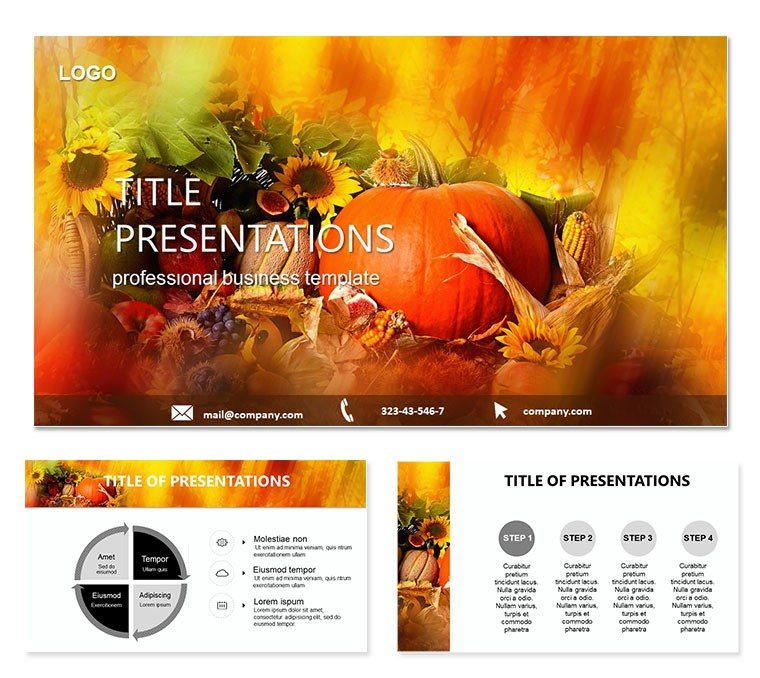 Autumn Holiday PowerPoint templates