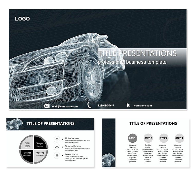 Project Cars PowerPoint templates