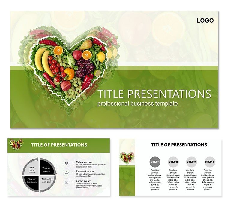Fruit PowerPoint template Presentation