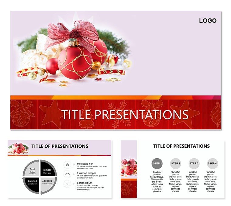 Christmas Composition PowerPoint Template
