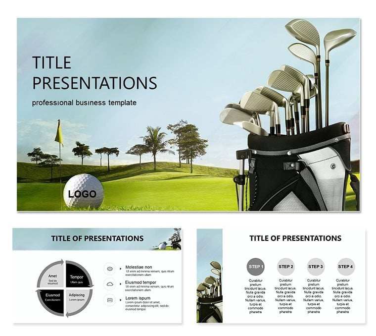 Golf Resort PowerPoint Templates