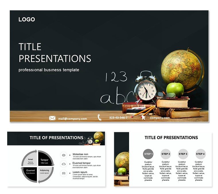 Time Lessons PowerPoint Templates