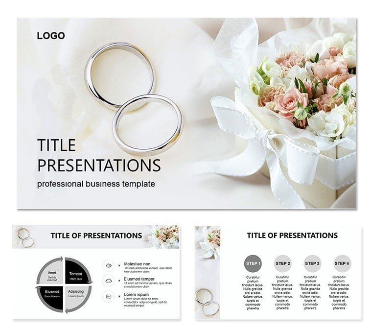 Favorable Days Weddings PowerPoint templates