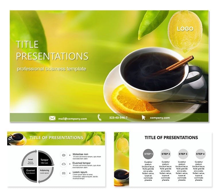Hot Beverages PowerPoint templates