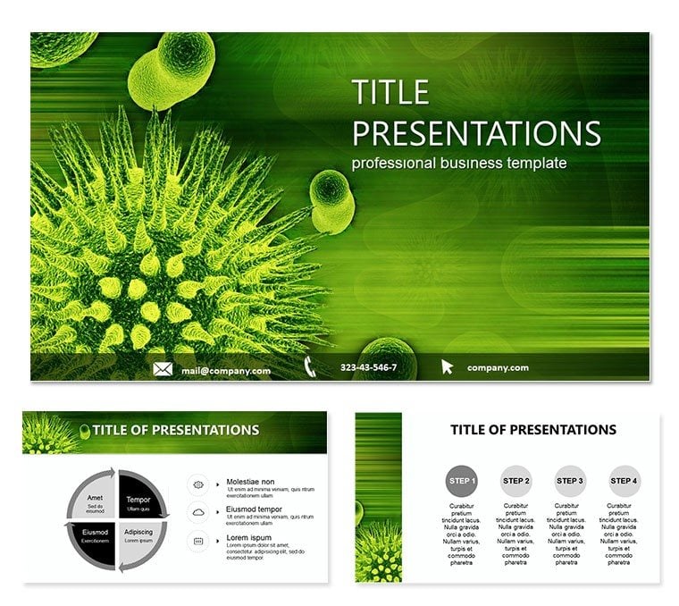 Microbiology Diagnostics PowerPoint templates