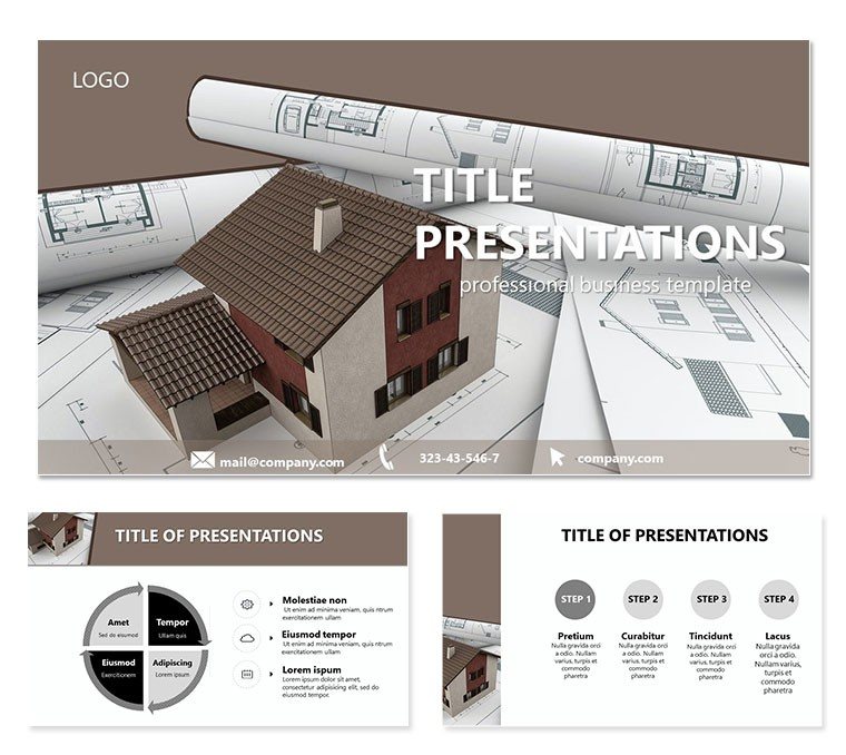 House Project PowerPoint templates