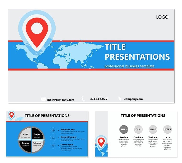 Place Delivery PowerPoint template